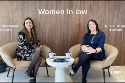 Embedded thumbnail for Women in Law Series: Nuala Doyle