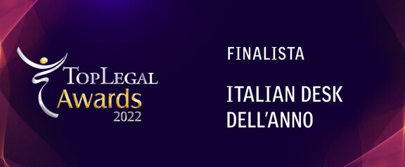 Italian Desk dell'anno 2022