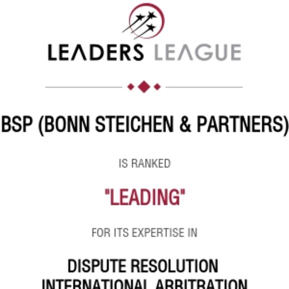 Leader League Rankings | Arbitration & Litigation 2021